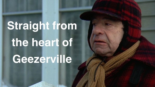 Geezers in text exchange - 1